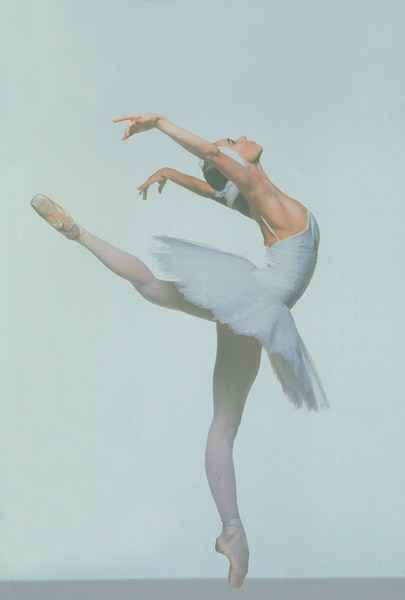 baletka v bílém